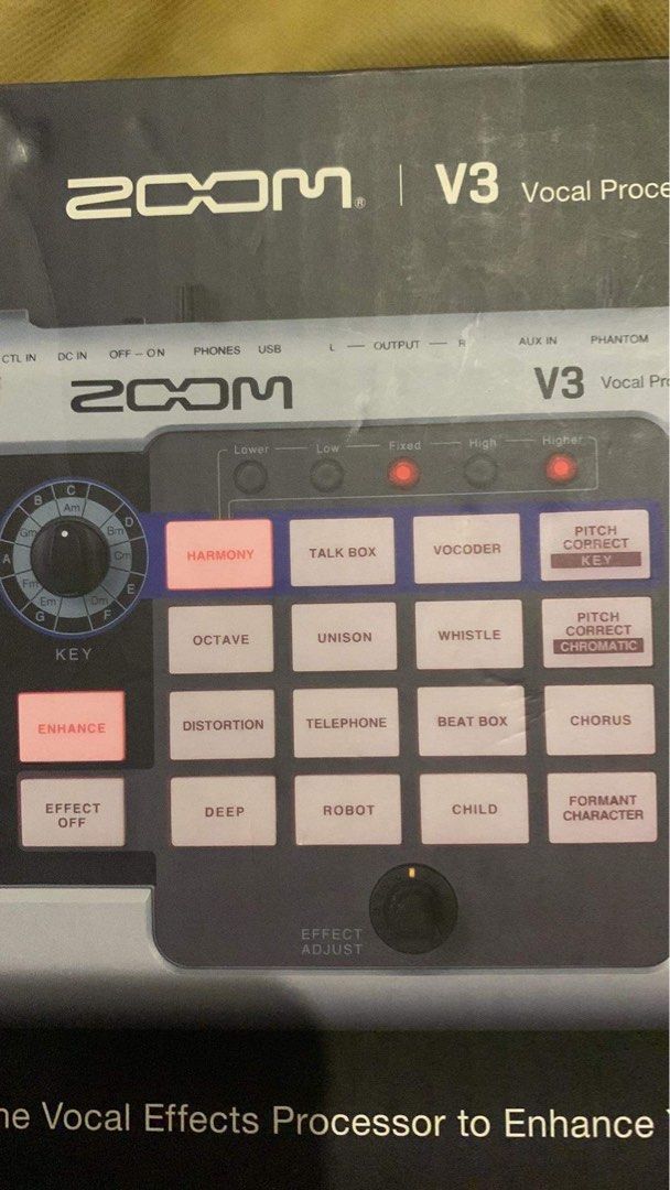 Zoom V3 Vocal Processor, Audio, Other Audio Equipment on Carousell