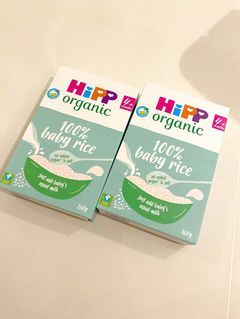 100% New HiPP Organic Baby Rice