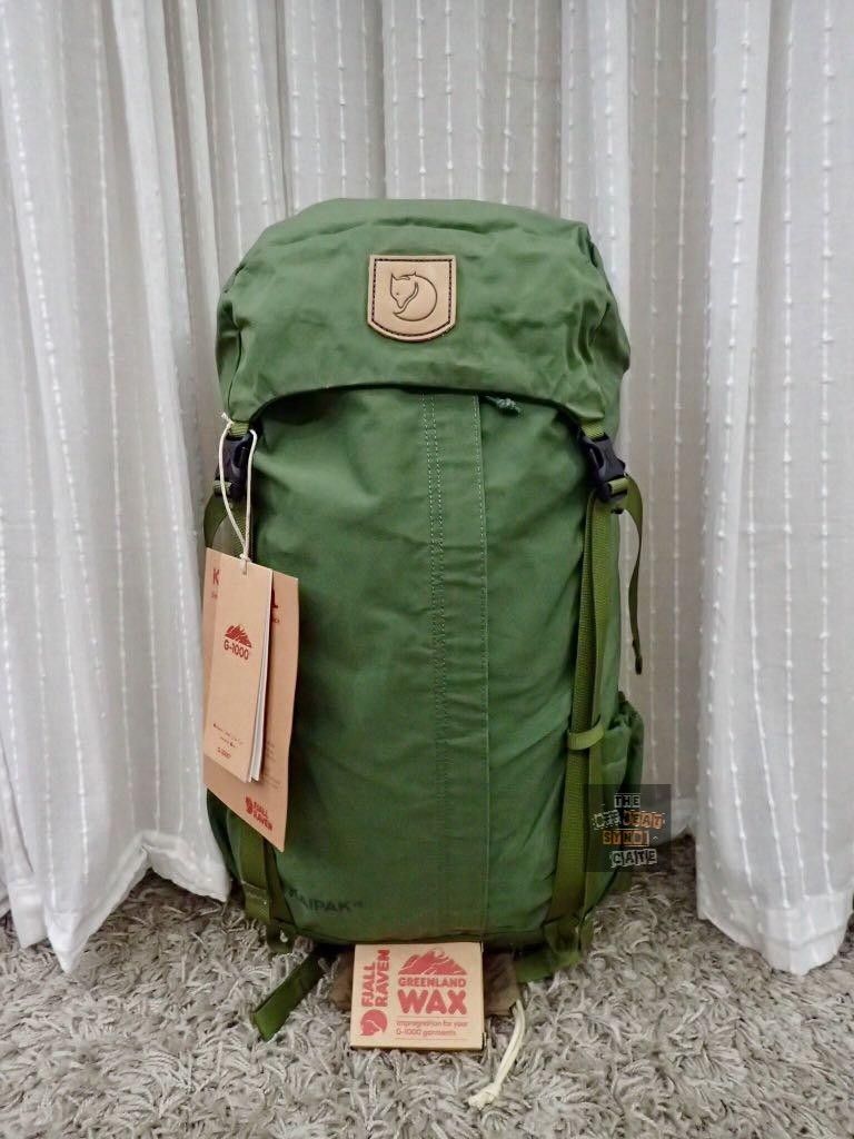 100 Original Fjallraven Kaipak 28 Unisex Backpack ready stock