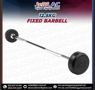12.5kg Fixed Barbell
