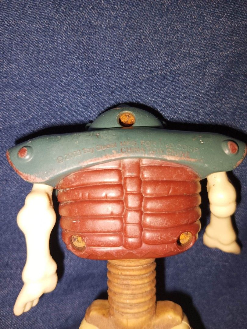 2003 Toy Quest Stretch Screamers Skeleton McDonalds, Hobbies & Toys, Toys & Games on Carousell