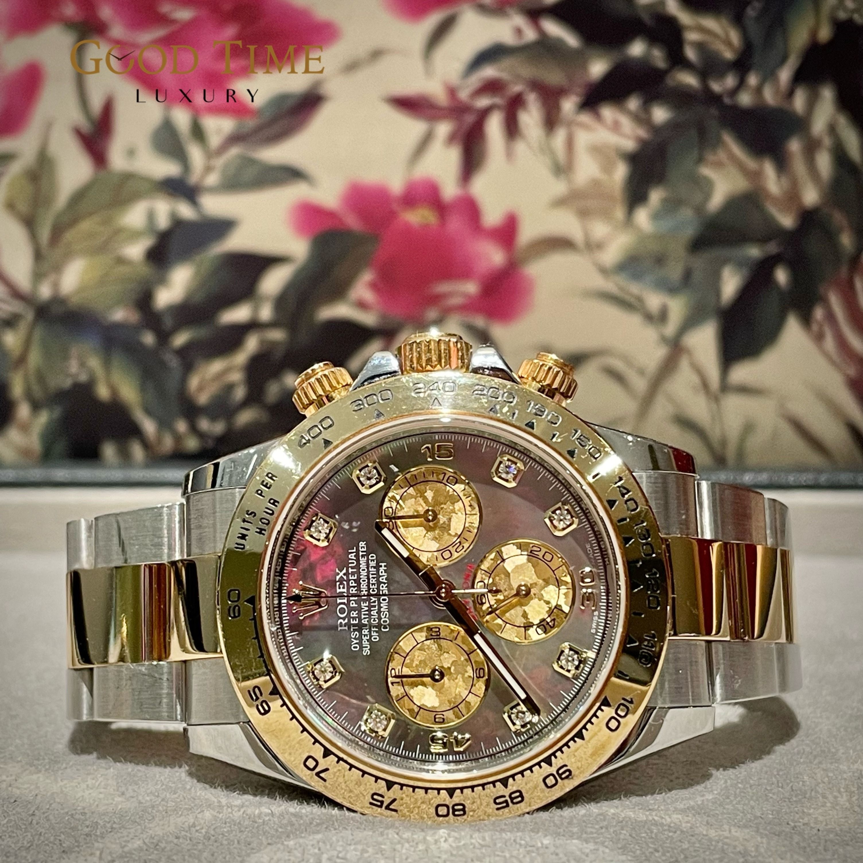 Rolex daytona discount mop diamond dial
