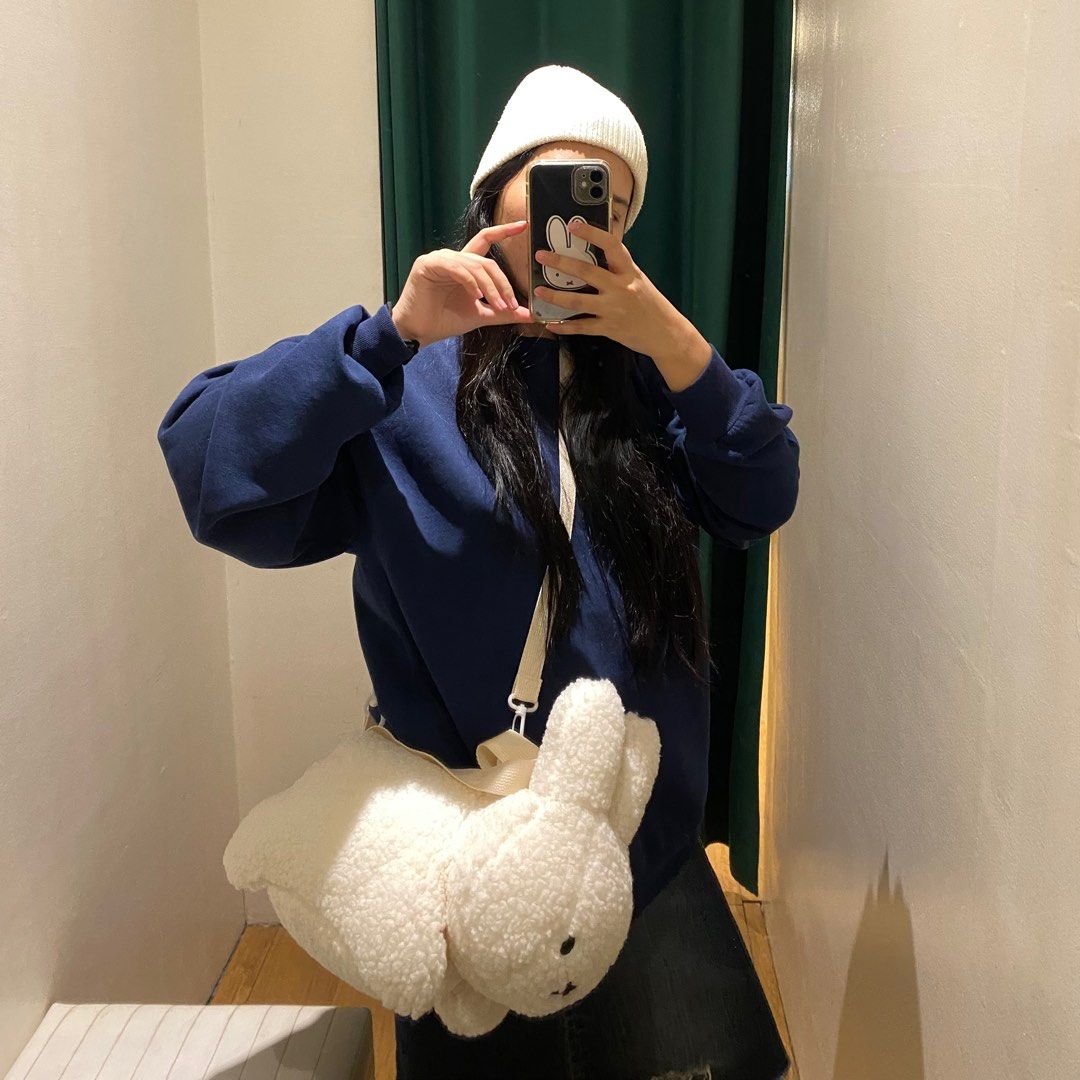 Miffy plush bag best sale