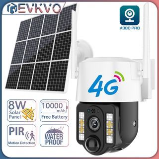 4g CCTV Solar 3MP 128gb Outdoor Camera