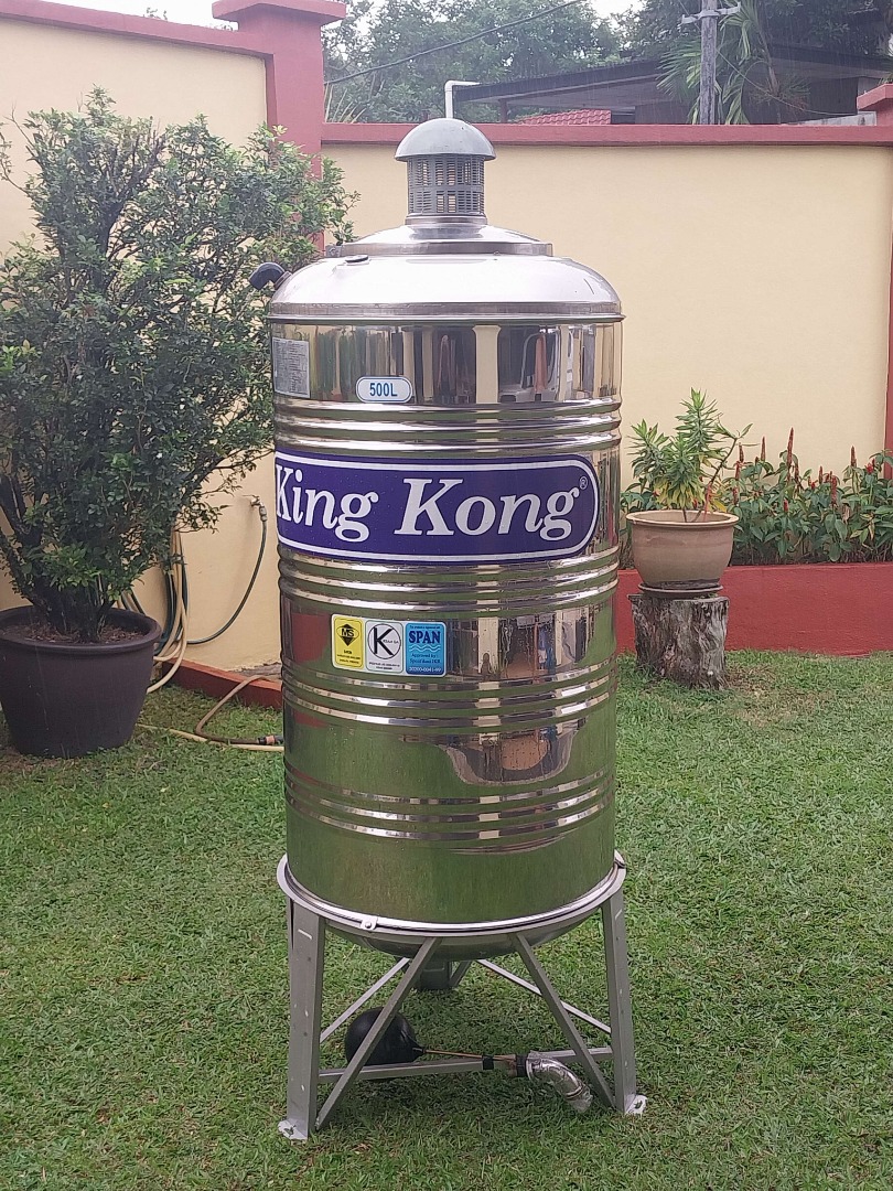 500L king Kong Stainless Steel Water Tank, Furniture & Home Living, Gardening, Hose and Watering