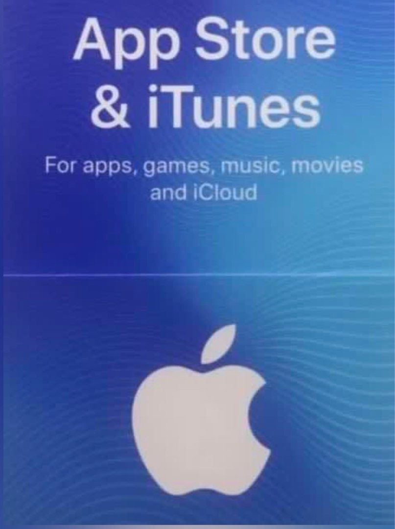 iTunes Gift Card, Tickets & Vouchers, Vouchers on Carousell