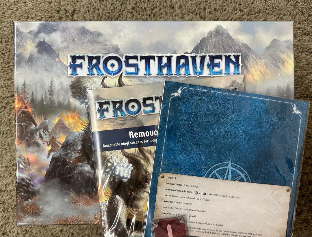 桌遊KS Frosthaven Bundle - Kickstarter # Board game # Gloomhaven