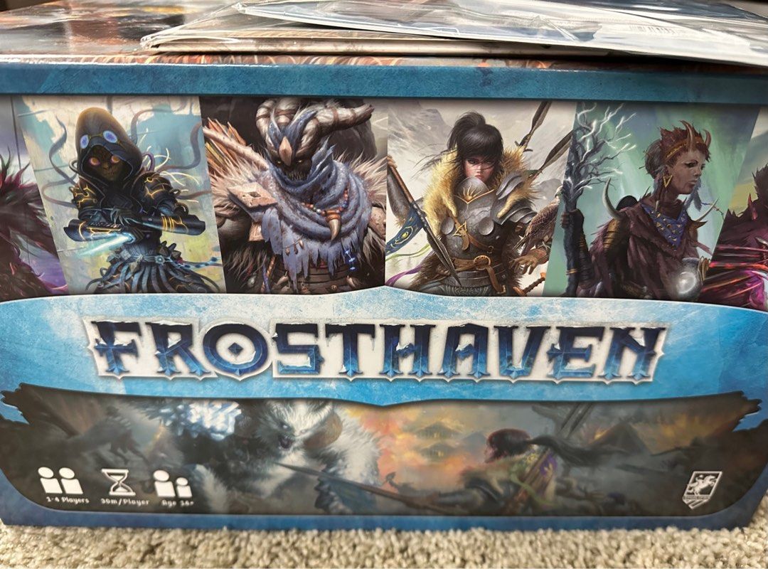 桌遊KS Frosthaven Bundle - Kickstarter # Board game # Gloomhaven