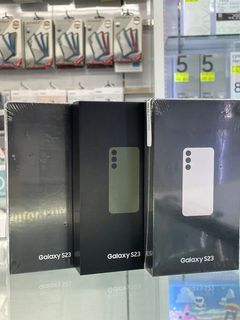 💫 Samsung Galaxy S23 5G , 8GB RAM + 256GB ROM , Green / Lavender / Phantom Black In Colour , Brand New Local Set , 1 Year Local Samsung Warranty ( #9283 | #4619 | #2920 )