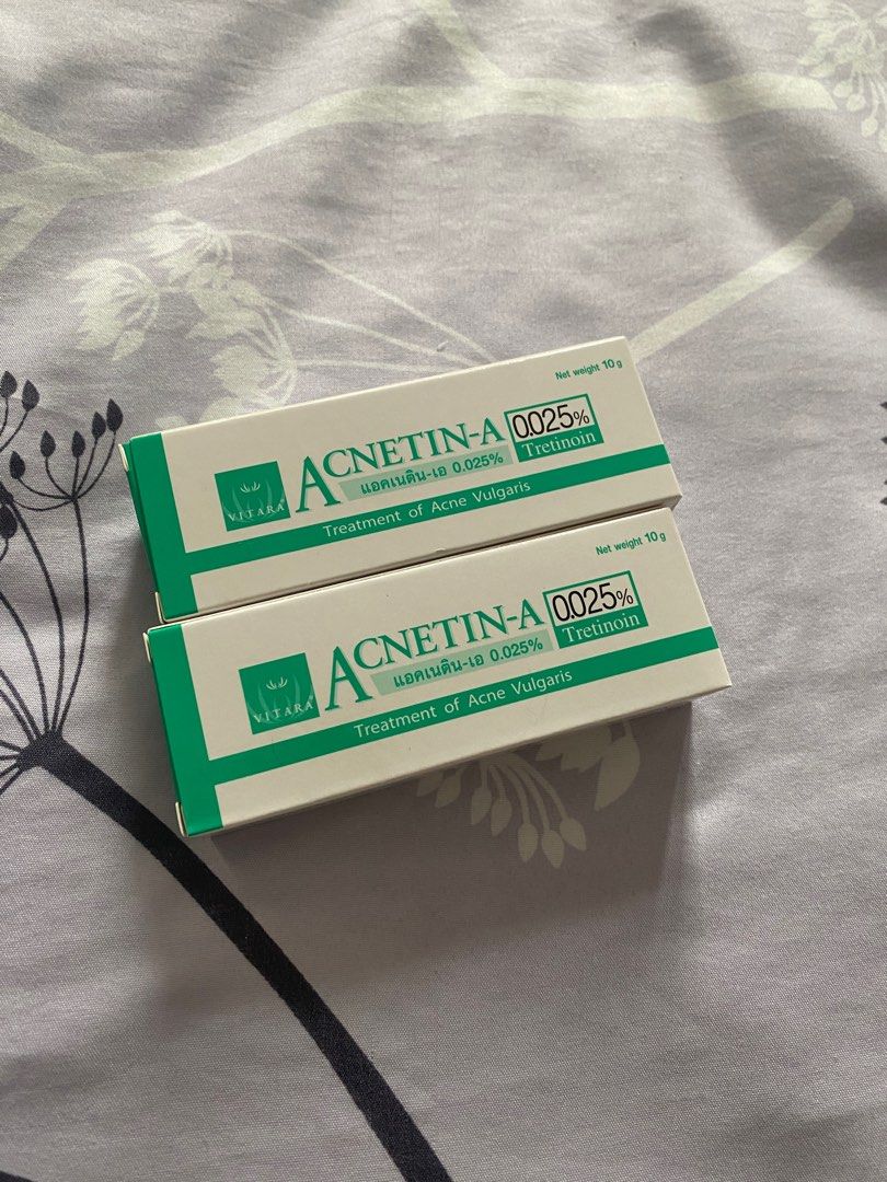 Acne Cream Acnetin-A 0.025%, Beauty & Personal Care, Face, Face Care on ...