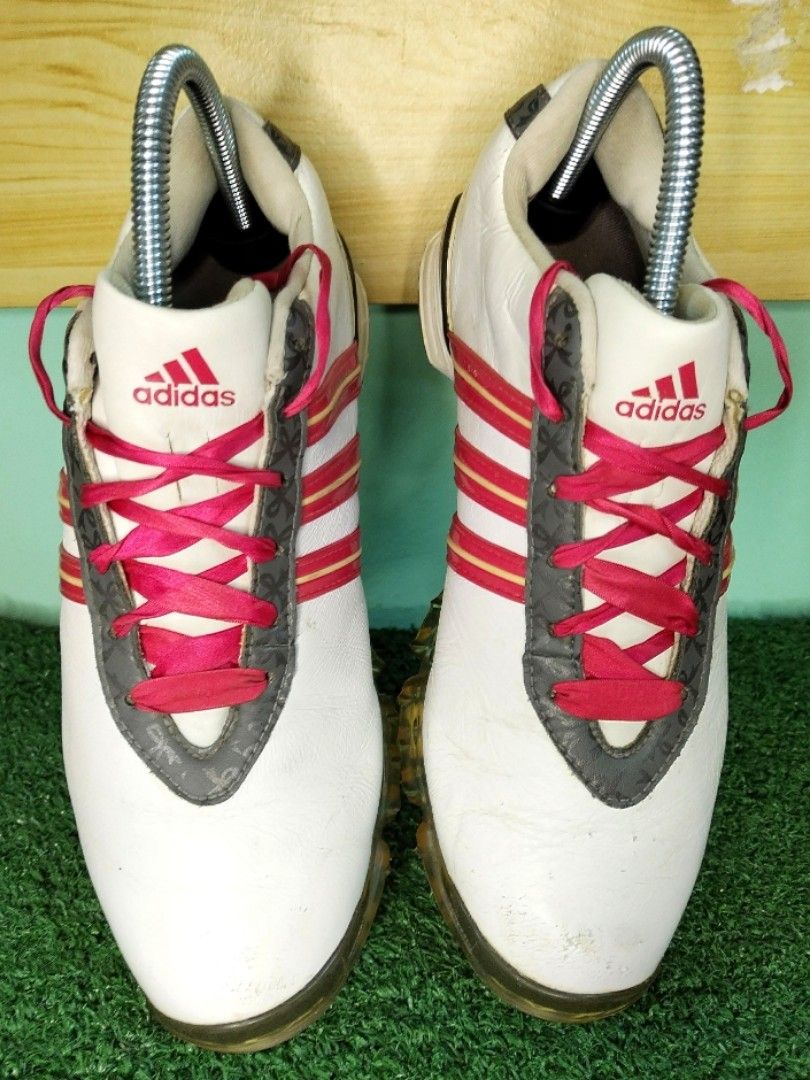 adidas gazelle silver green womens adidas Tour360 24 Men's Leather Spiked Golf Shoes