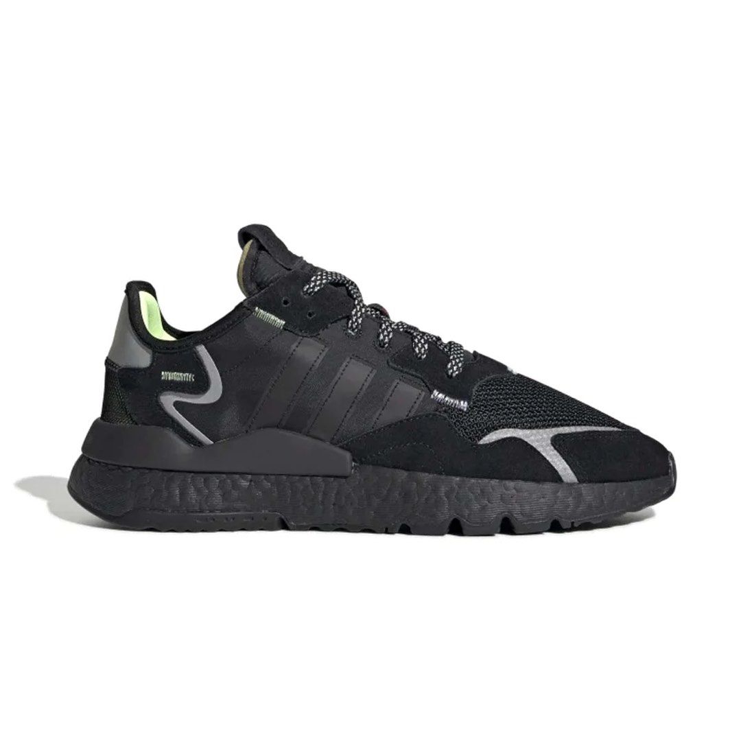 ADIDAS NITE JOGGER 3M BLACK Men s Fashion Footwear Sneakers