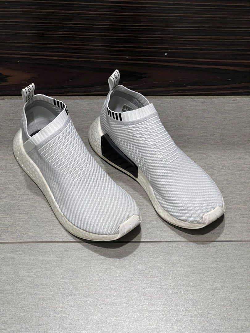 Nmd_cs2 primeknit deals shoes grey