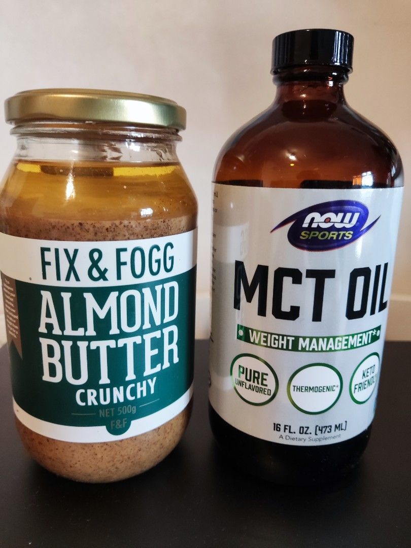 Almond butter and MCT oil for keto, Food & Drinks, Other Food & Drinks