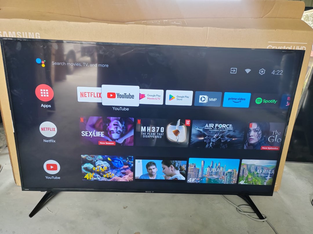 Android sharp 60 inch 4k Tv, TV & Home Appliances, TV & Entertainment