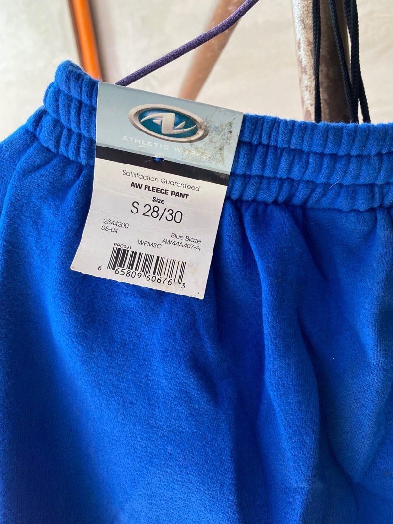 Athletic works Fleece Pants Men s Fashion Bottoms Joggers on Carousell