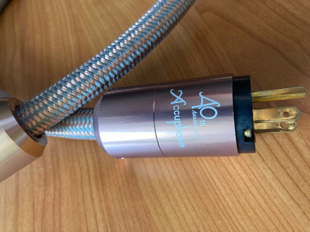 Accuphase 40th Anniversary Audiophile power cable, accuphase , power