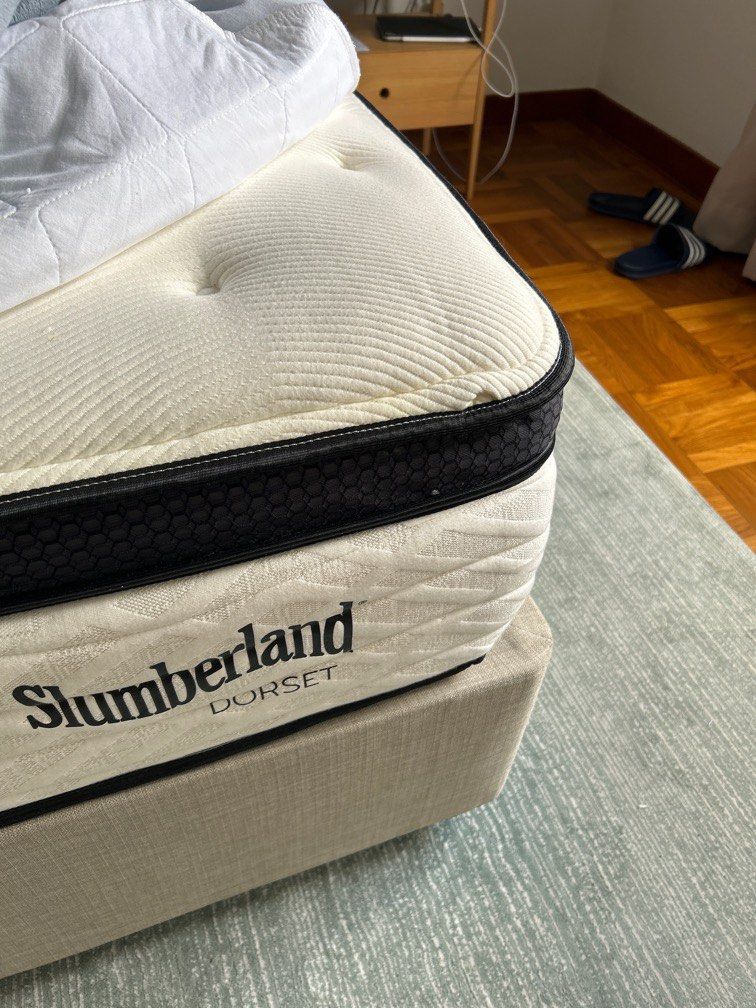 Australian King size bed (with headboard and storage drawers) and