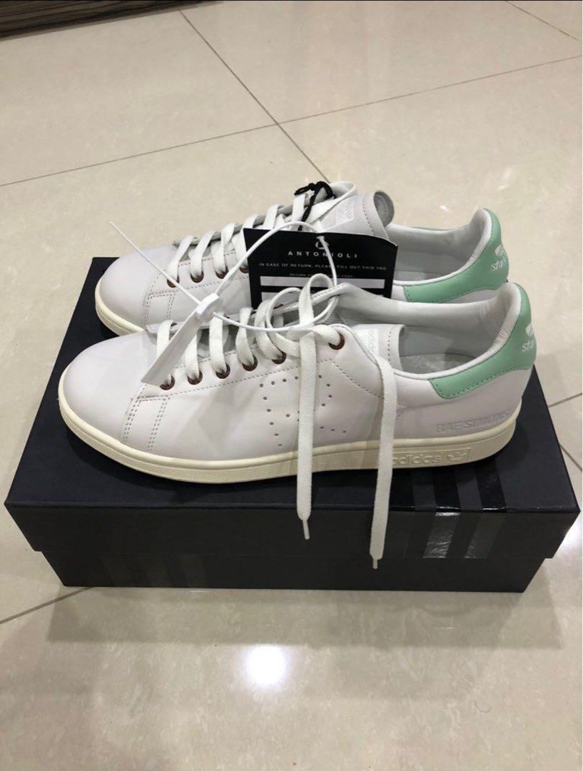 Adidas x raf cheap simons stan smith white