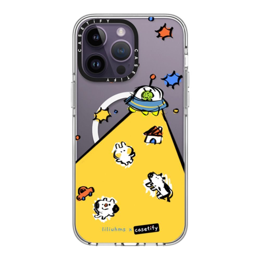 Authentic Casetify Alien Invader by liliuhms for iPhone 14 Pro Max, Mobile Phones & Gadgets