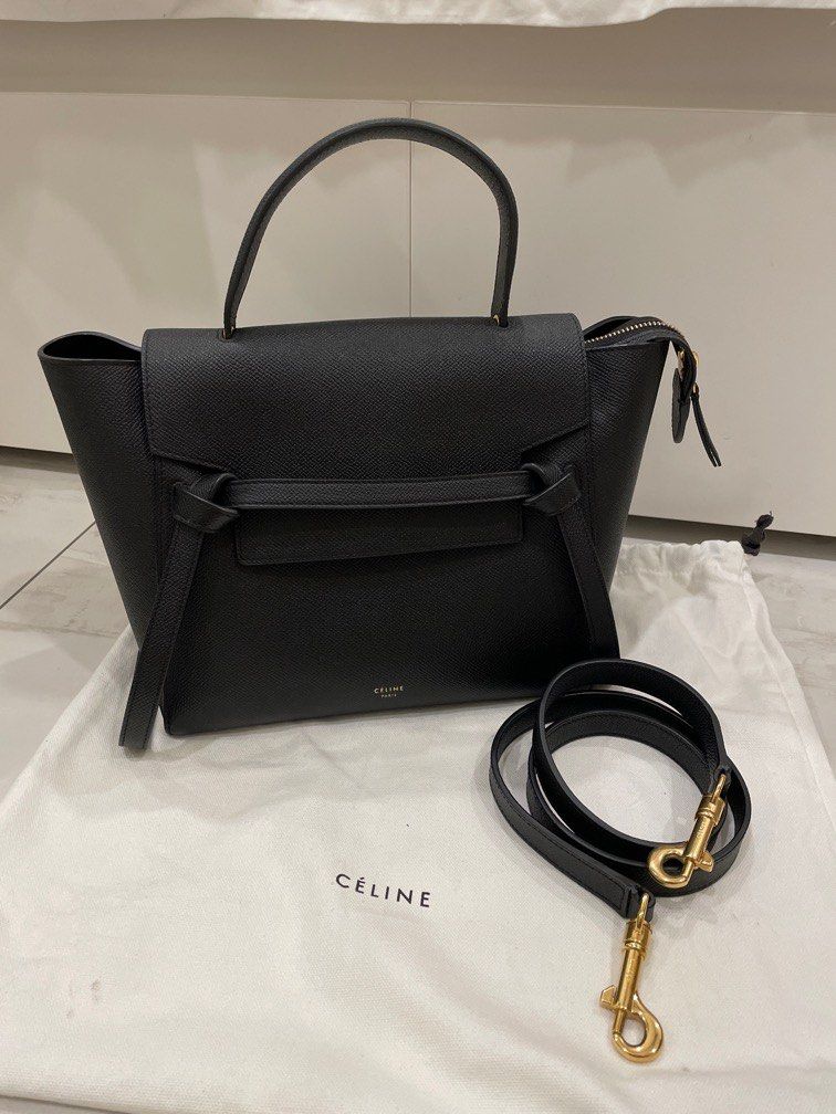 Celine belt  (micro), Luxury, Bags & Wallets on Carousell