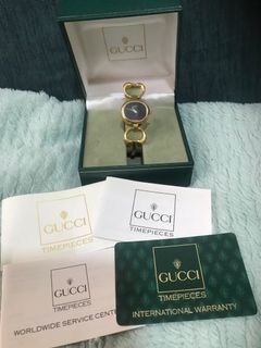 Authentic Gucci Bangle Watch