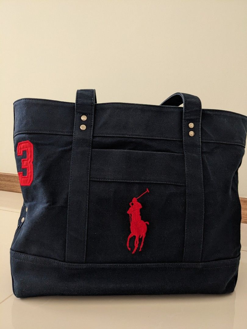 Authentic Ralph Lauren denim bag Women s Fashion Bags Wallets