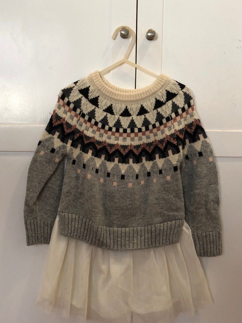 Baby Gap sweater (Category: Babies & Kids Fashion) located in Muntinlupa City. Submitted by tpb586 (Listing ID 1222812845, Image 1). Description: Baby Gap sweater with faux skirt. Perfectly paired with black leggings. Size: 3 years old Shipping via j&t express. Shipping fee c/o buyer. Payment via Gcash..