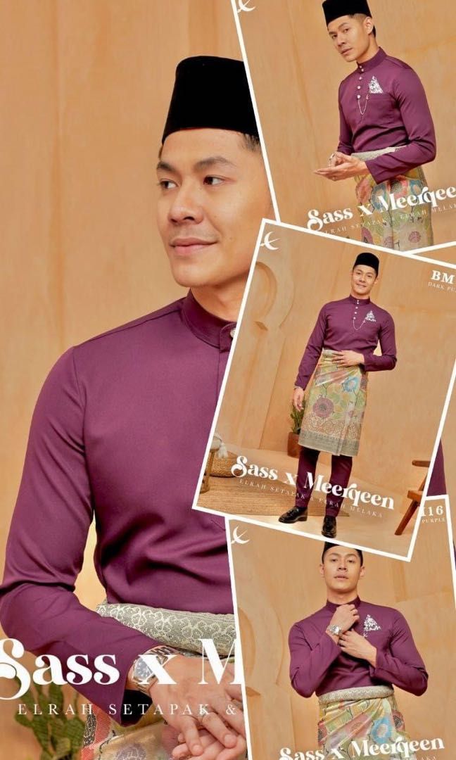 Baju melayu slim fit on sale 2018