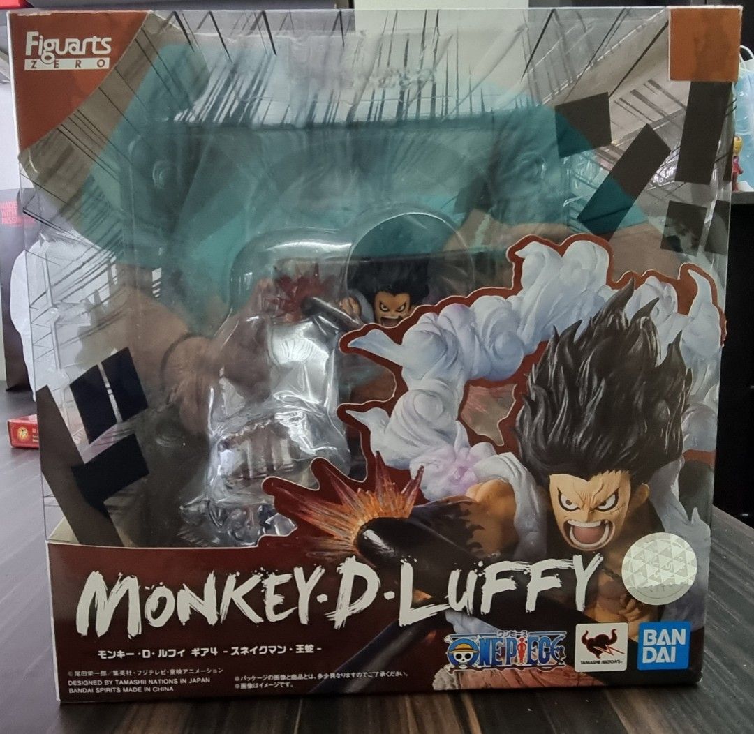 Monkey D Luffy Gear 4 Snakeman King Cobra from One Piece, joins Bandai  FiguartsZERO