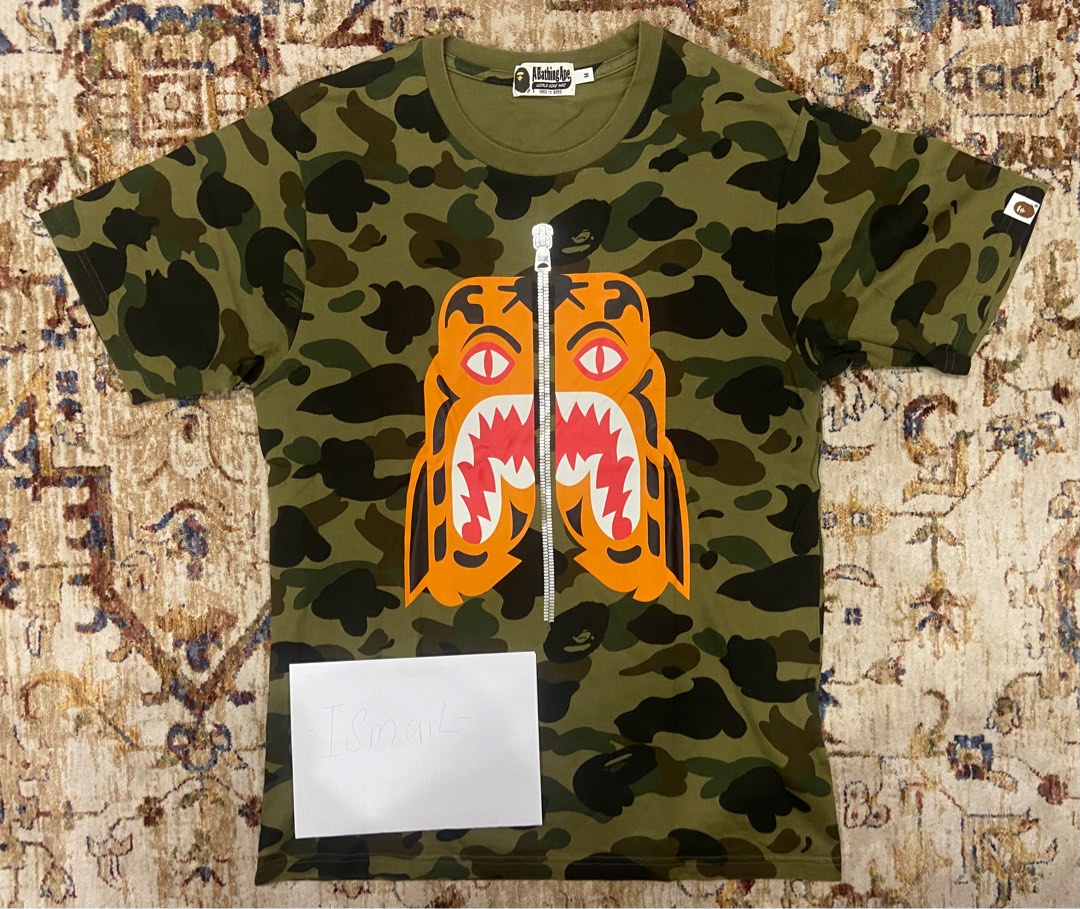 Bape camo 2025 tiger