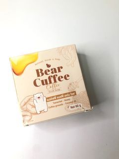 Bear Coffee Scrub Soap