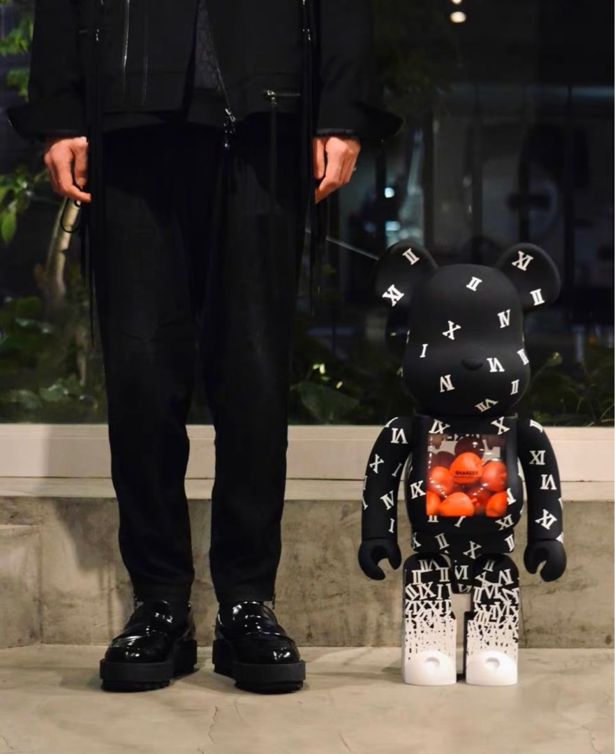 罕有bearbrick shareef 1000% red apple紅蘋果初代, 興趣及遊戲, 玩具