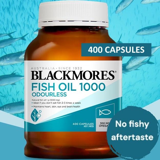 Blackmores odourless fish oil 1000 shop