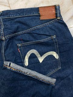 BIG SIZE EVISU NO.2 🇯🇵 SELVEDGE 46x35 (SAIZ 44)