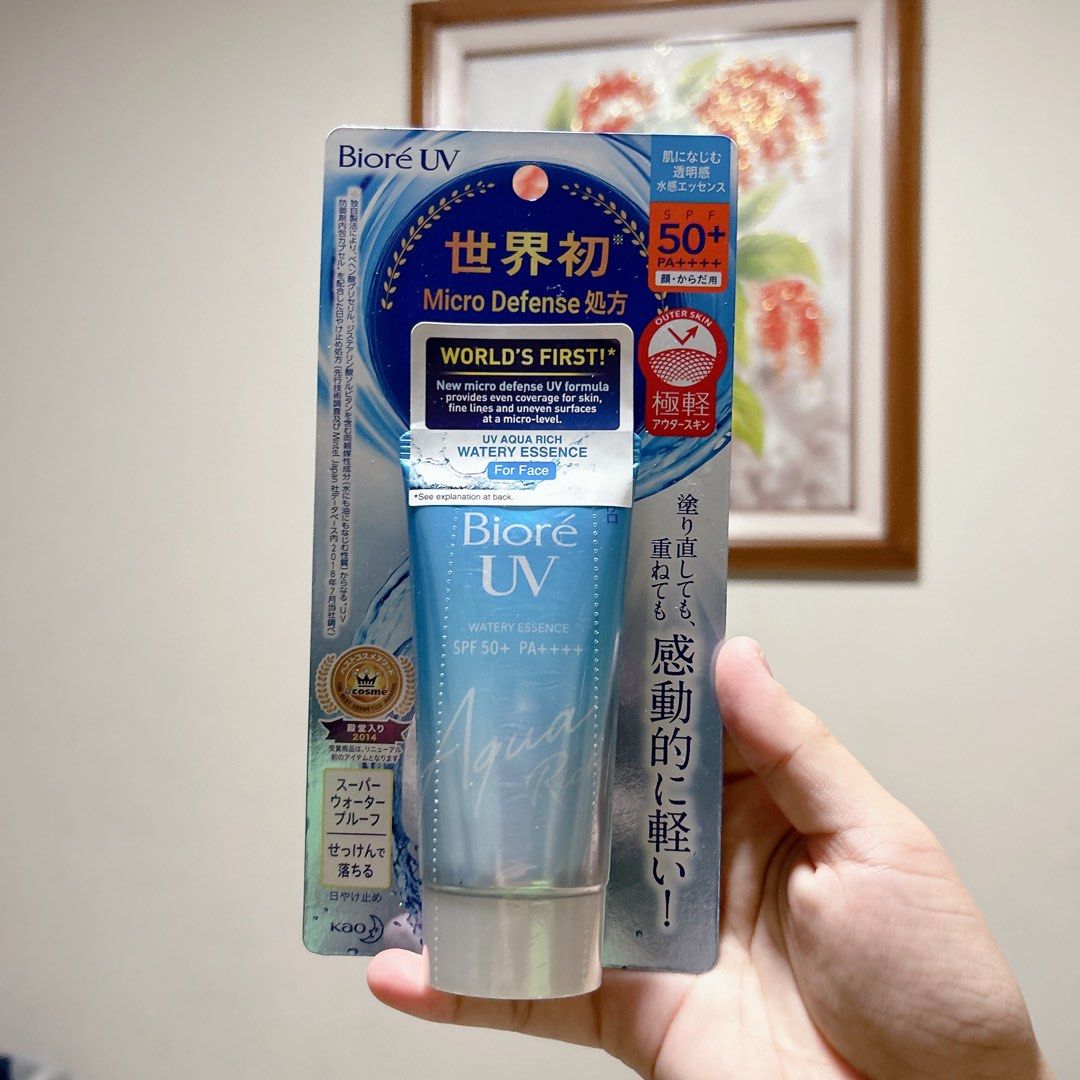 Biore Uv spf 50, Beauty & Personal Care, Face, Face Care on Carousell
