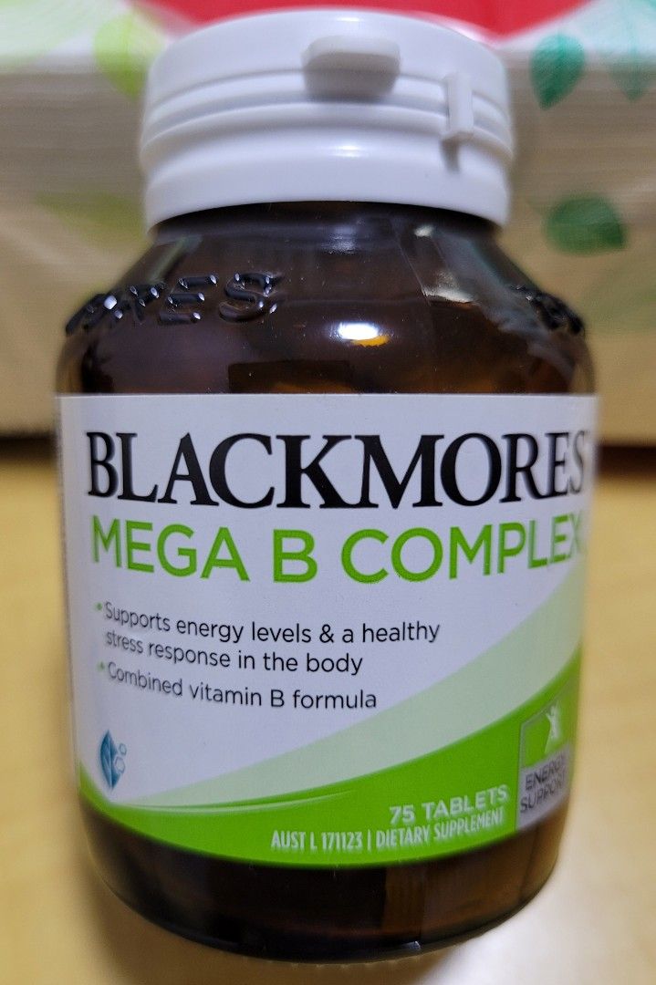 Blackmores Mega B Complex, Health & Nutrition, Health Supplements