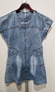 Blue Jeans Maternity Dress