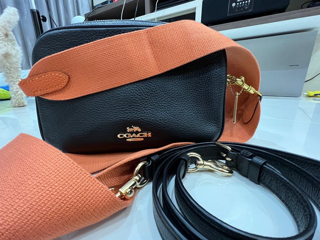BN Coach double zip sling crossbody bag Luxury Bags Wallets on Carousell