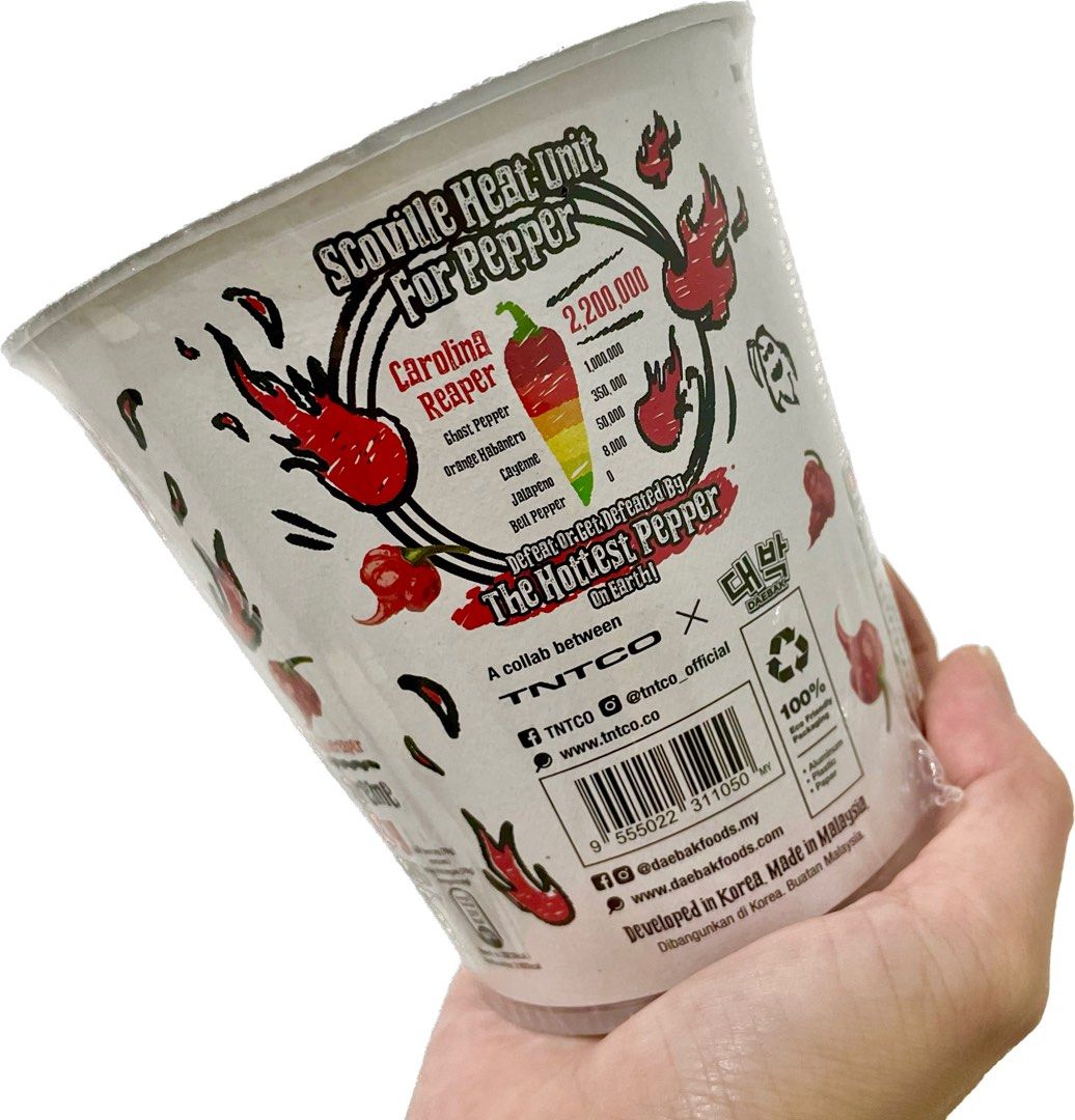 [BN] Daebak Carolina Reaper Noodles, Food & Drinks, Rice & Noodles on
