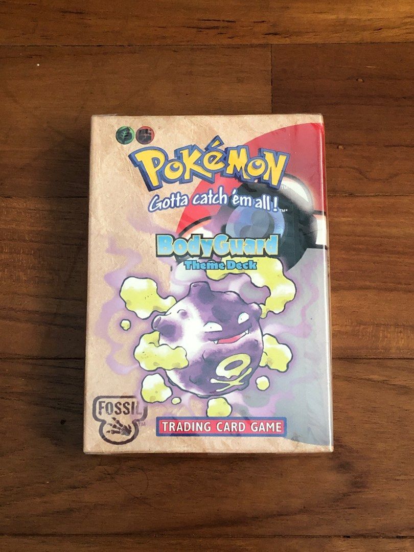 Bodyguard Fossil Theme Deck Pokemon Cards, Hobbies & Toys, Toys & Games