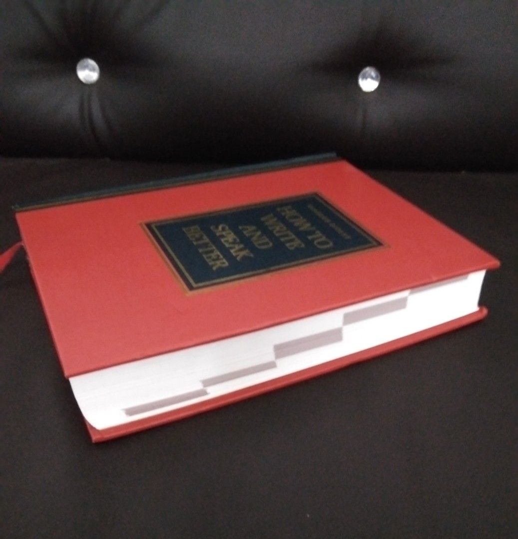 Book - How to Write & Speak Better, Hobbies & Toys, Books & Magazines ...