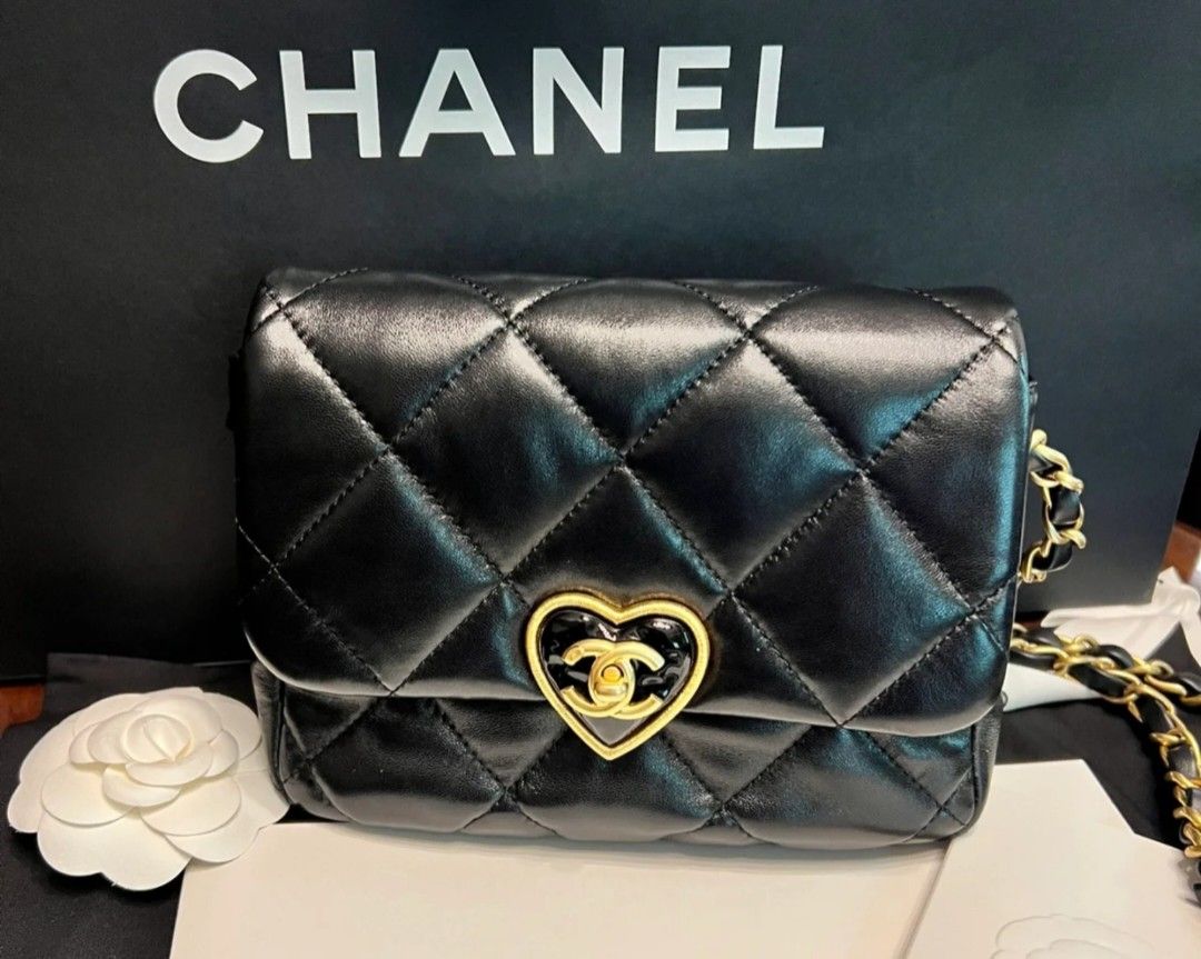 Brand New Chanel 23S Heart Flap Bag, Luxury, Bags & Wallets on Carousell
