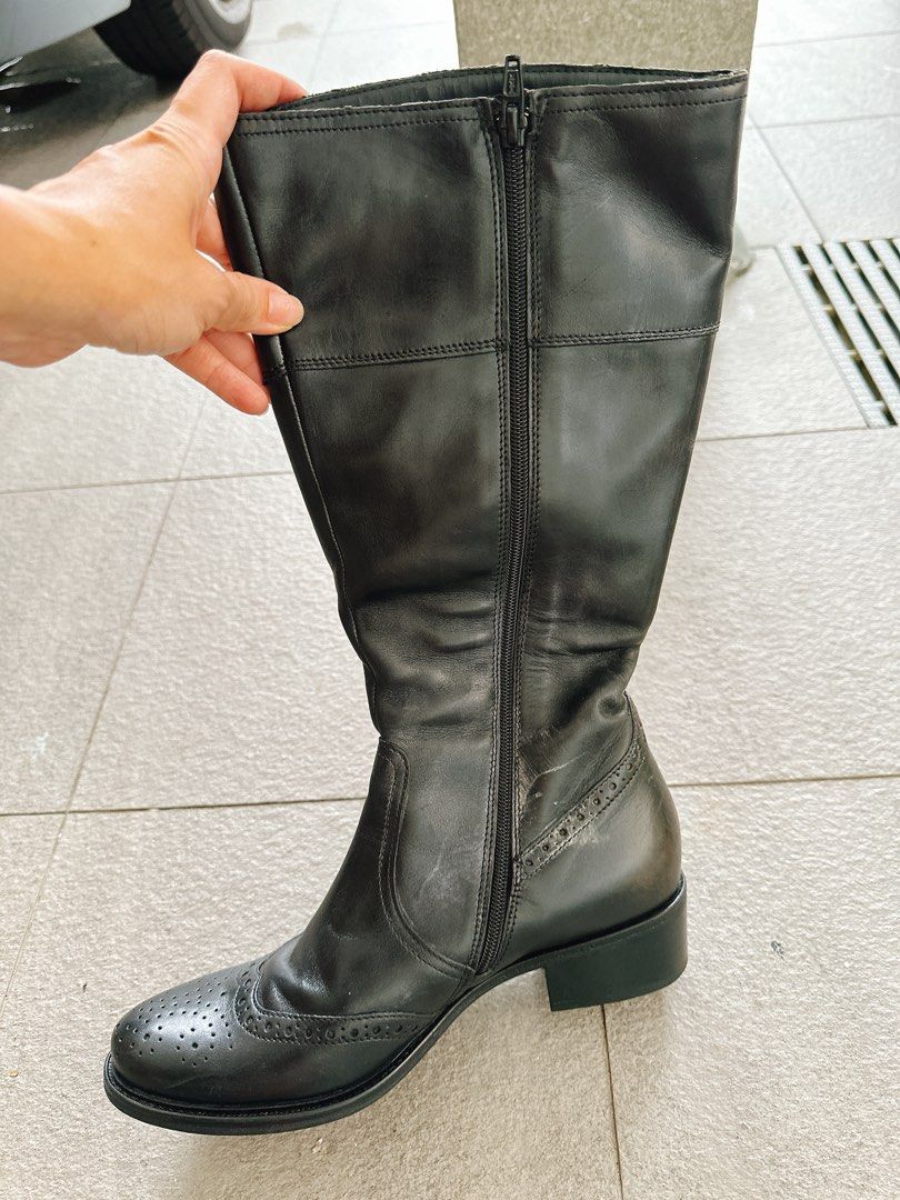 Cheap real leather boots sale
