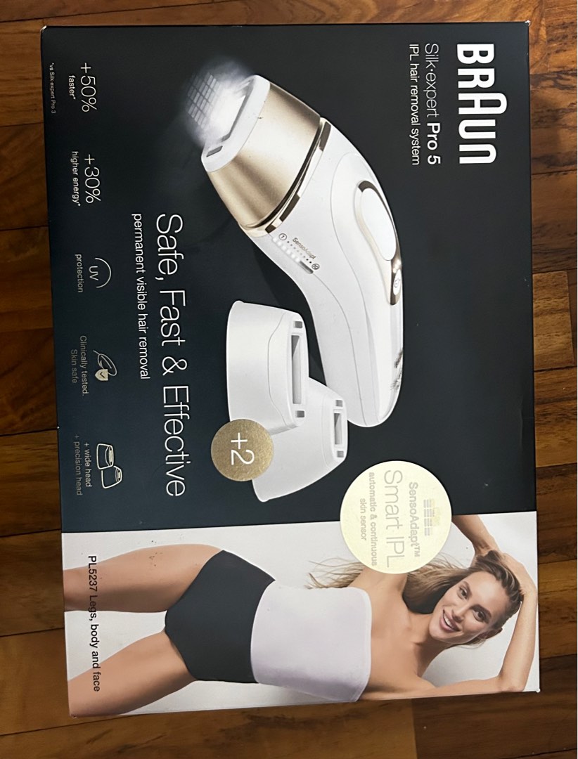 Braun silk.expert pro 5 IPL, Beauty & Personal Care, Bath & Body, Hair  Removal on Carousell