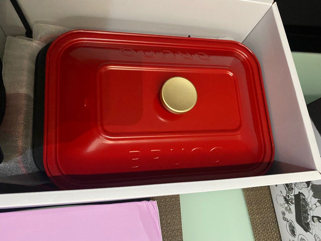 Bruno grill and takoyaki set with hotpot, TV & Home Appliances, Kitchen