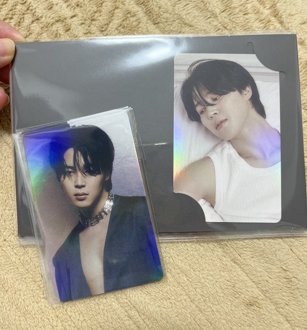 JIMIN BTS FACE Photo Card Japan JPFC POB Solo Album Weverse PhotoCard  hologram