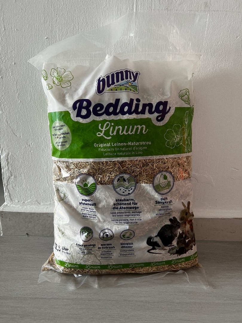 Bunny nature bedding linum clearance
