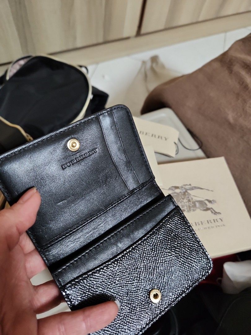 Burberry card holder/small pouch, Luxury, Bags & Wallets on Carousell
