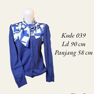 Cardigan  rajut crocodile